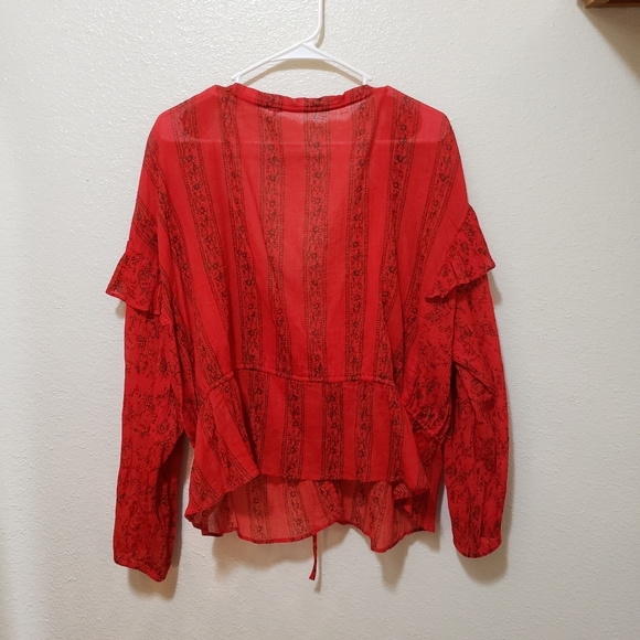 Free People Amanda's Printed Blouse - Picture 7 of 7